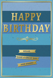 On a sunlit surface in Gipsy Hill, a birthday card radiates a gentle, assured cheer. The blue field unfurls in broad horizontal stripes, ranging from deep navy to pale sky, creating a serene backdrop that invites the eye to travel across the page. The focal point is the gold HAPPY BIRTHDAY, crafted in bright metallic letters that shimmer without shouting. A classic gilded flourish nests beneath the greeting, and three gold banners below carry the simple, warm message Relax, have a great day and enjoy, a trio of wishes that feels personal and calm. The card is printed on smooth stock with a subtle, velvety finish that makes the colors sing in the light.
Next to a vase of fresh flowers, the card catches sunbeams that skim the petals and leaves, pulling the blues and golds into a tiny, private celebration. The mood is balanced and friendly, ideal for a friend near Streatham or a family member around Crystal Palace, whether the bouquet is bold or brief. In our Gipsy Hill workshop we design such cards to accompany blossoms that brighten a room, with a promise of careful packing and dependable delivery.
This is not just a card; it is a moment of thoughtful intention, a keepsake that travels with the bouquet to feel fresh and present. The embossed gold accents shimmer as the light shifts, and the composition holds a calm yet festive energy. Available for same-day delivery across Gipsy Hill, Crystal Palace, Streatham, and adjacent streets, this piece offers a quiet luxury to mark a birthday in a meaningful way, pairing perfectly with a bright bouquet and a handwritten note.